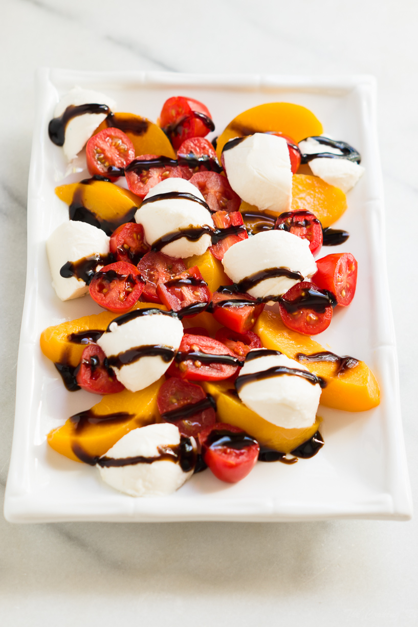 Peach Tomato Salad