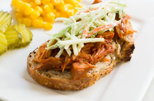 BBQ Jackfruit Sandwich