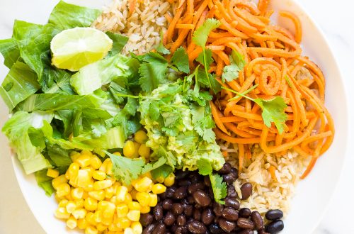 Sweet Potato Burrito Bowl