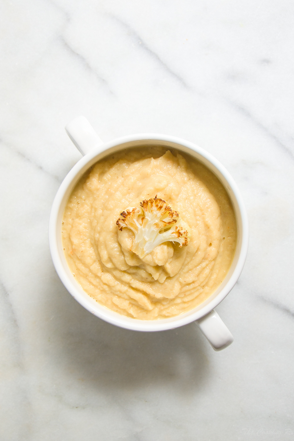 Roasted Cauliflower Soup