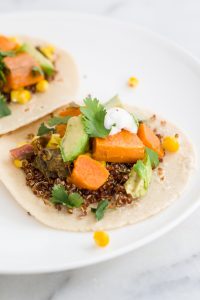 Quinoa Sweet Potato Tacos