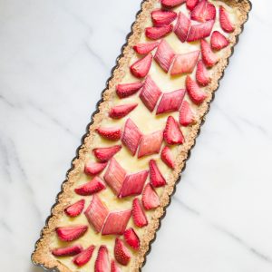 Strawberry Rhubarb Tart