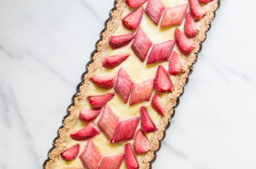 Strawberry Rhubarb Tart