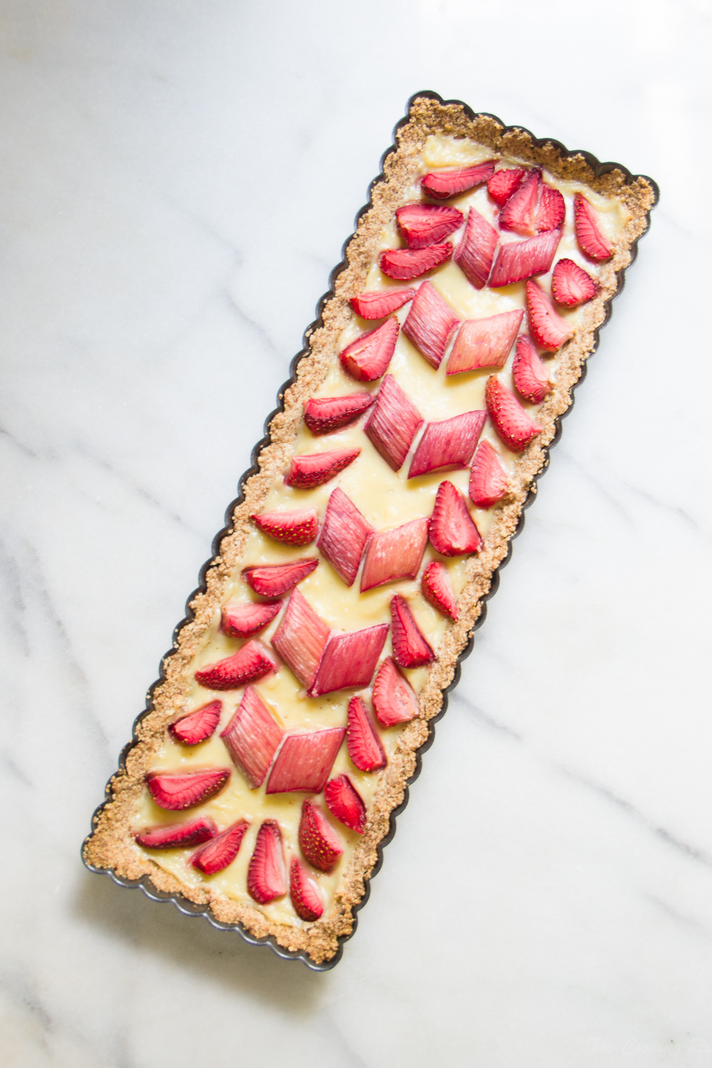 Strawberry Rhubarb Tart