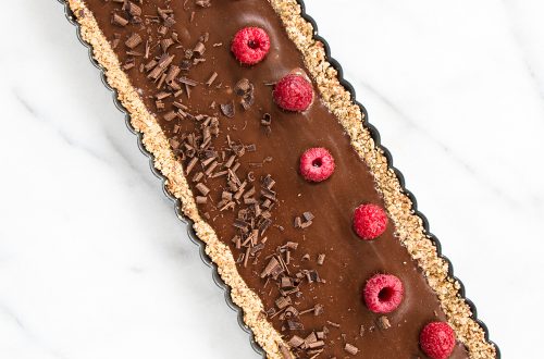 Chocolate Coconut Cream Tart