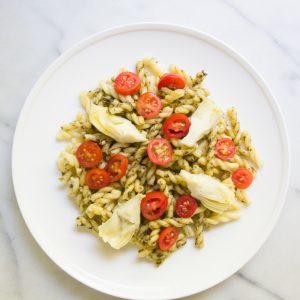 Simple Pesto Gemelli