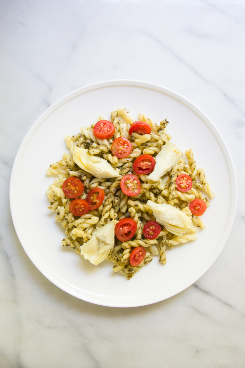 Simple Pesto Gemelli