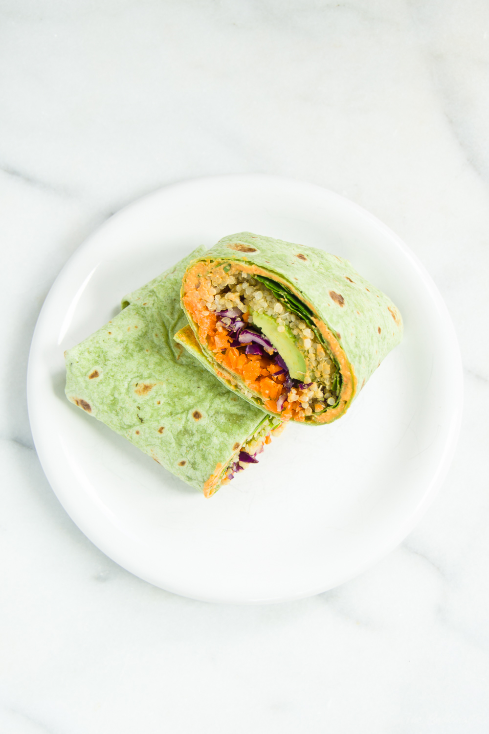 Vegan Rainbow Wrap