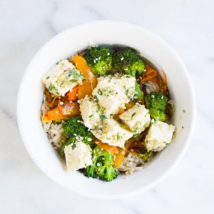 Ginger Garlic Tofu