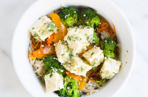 Ginger Garlic Tofu