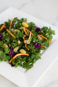 Kale Cabbage Carrot Salad