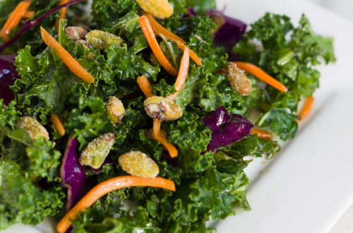 Kale Cabbage Carrot Salad