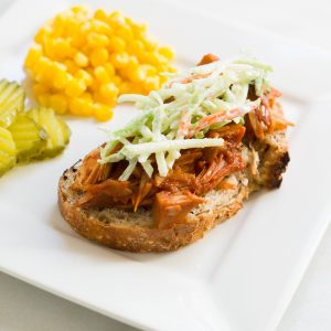 BBQ Jackfruit Sandwich