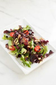 Tomato, Avocado, Walnut Salad