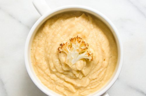 Roasted Cauliflower Soup