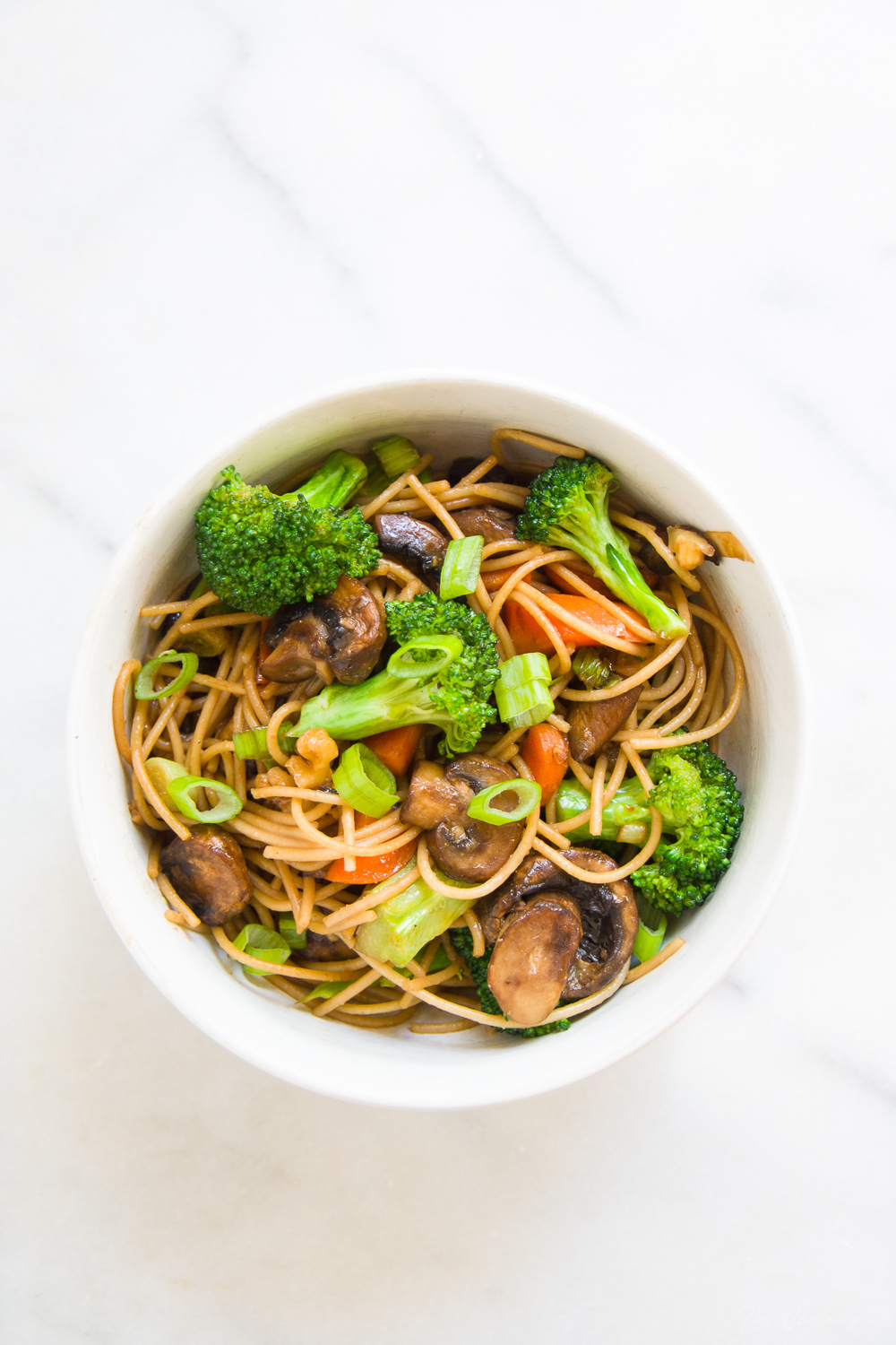 Whole Wheat Noodle Stir Fry