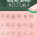 Healthy Summer Meal Plan 1